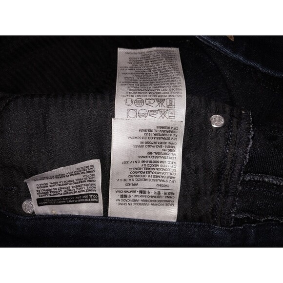 Levi's Size 10 Stretch Denim Pencil Skirt - Picture 4 of 5